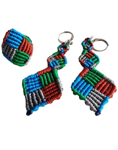 Conjunto geométrico rombo