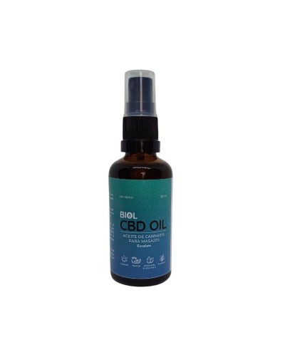 Aceite para masajes corporales cbd oil 50 ml