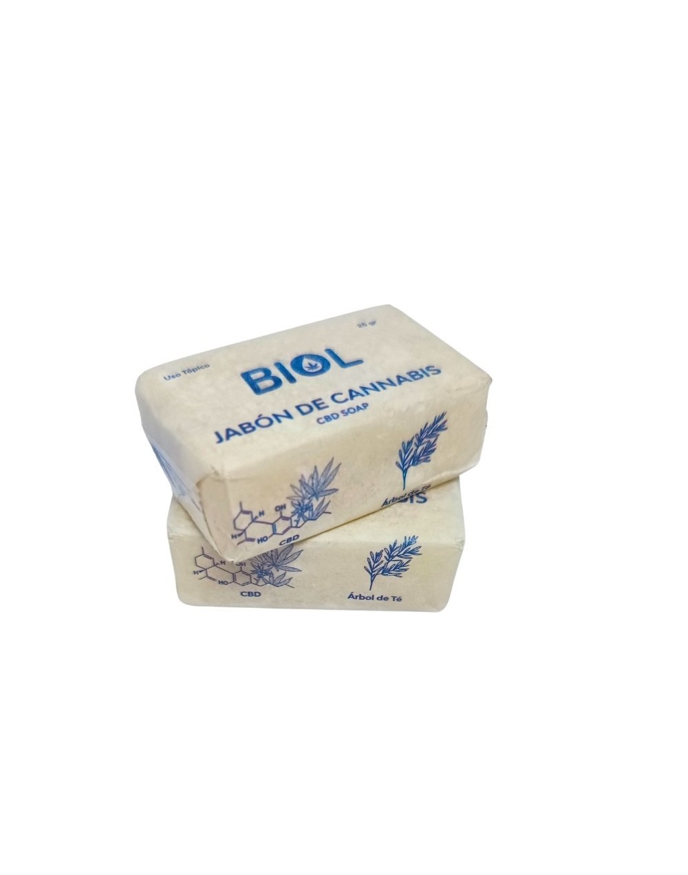 Jabón con cbd 25gr verbena