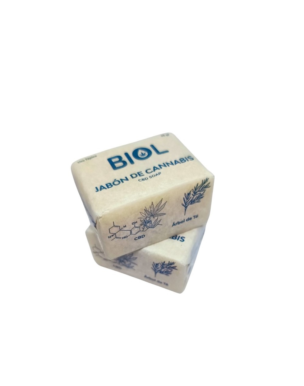 Jabón con cbd 50gr verbena
