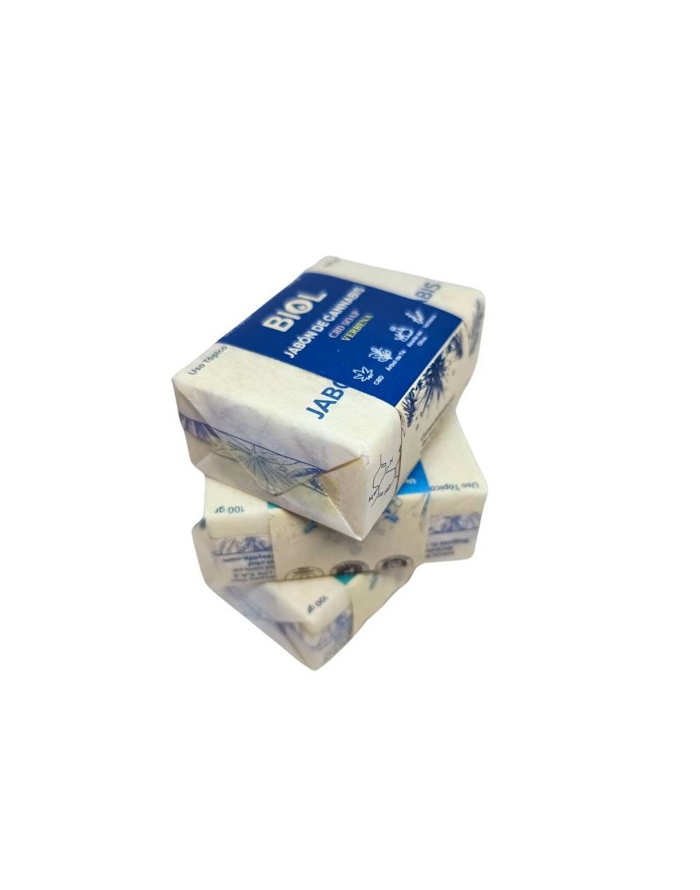 Jabón con cbd 100gr verbena y limoncillo
