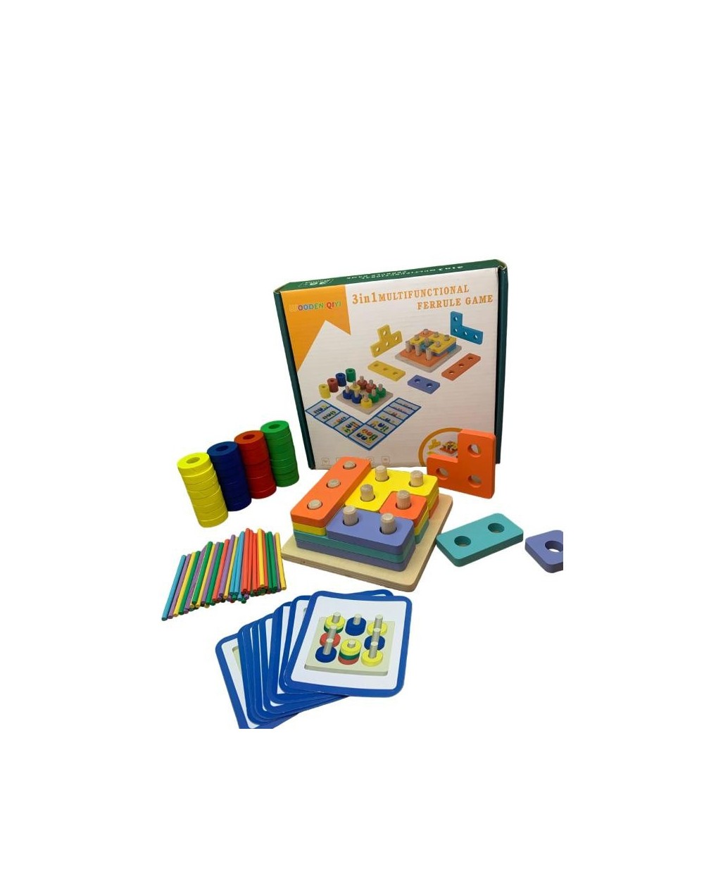 Juego multifuncional 3 en 1