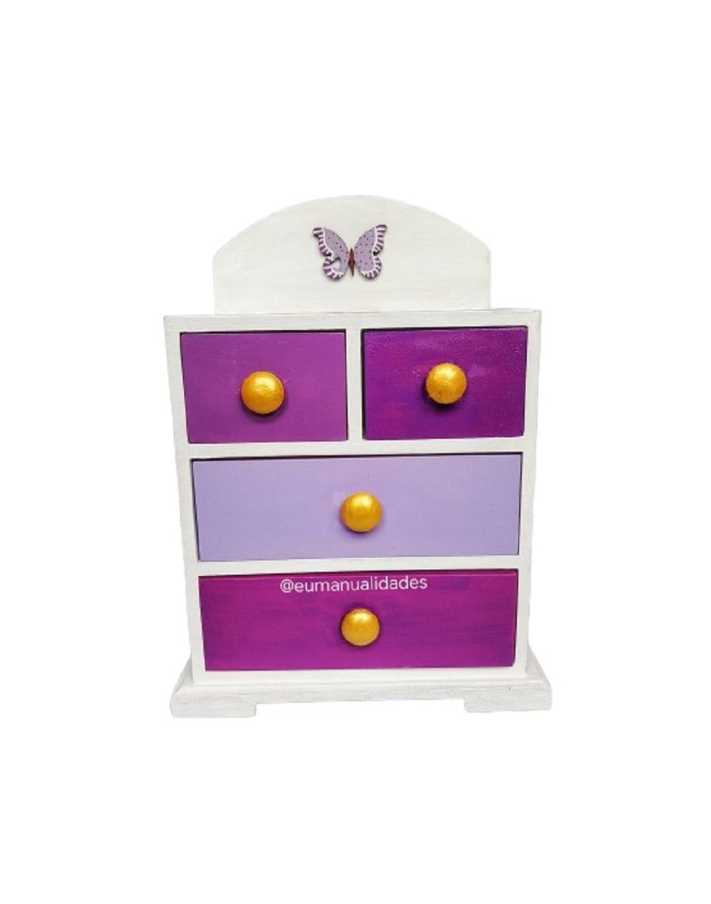 Joyero estampado primaveral