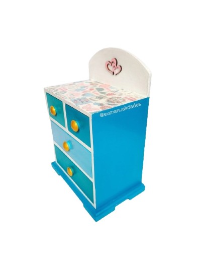 Joyero estampado chic