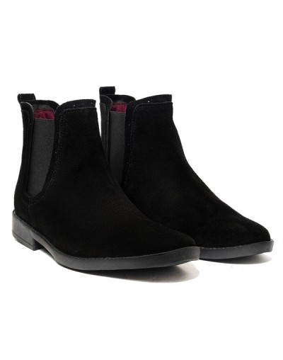 Botines en cuero para Hombre Outlet Shop JO CHELSEA Negro