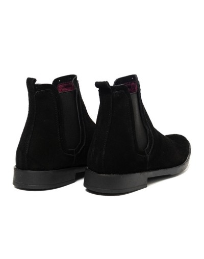 Botines en cuero para Hombre Outlet Shop JO CHELSEA Negro