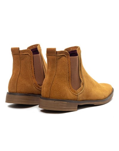Botines en cuero para Hombre Outlet Shop JO CHELSEA Miel