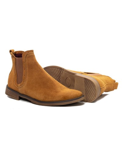 Botines en cuero para Hombre Outlet Shop JO CHELSEA Miel
