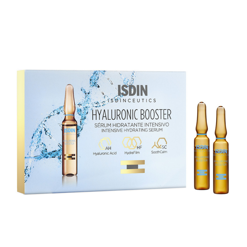 Isdinceutics Hyaluronic Booster x5  Caja x 5 Ampollas