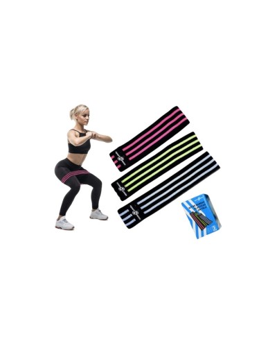 Set x 3 bandas elásticas en tela