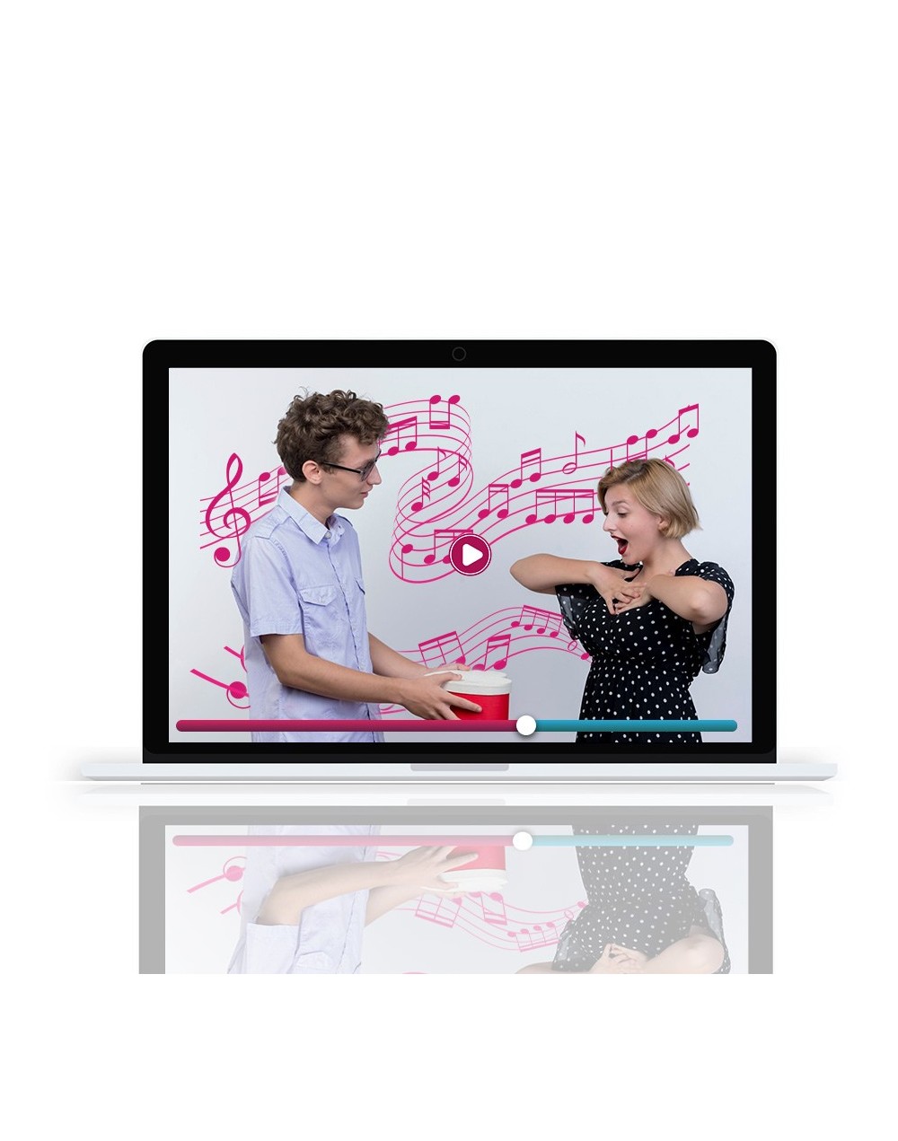 Videos musicales con canción única y personalizada