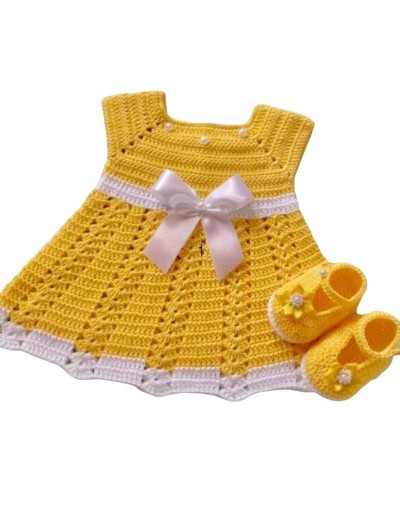 Vestido niña y zapatos