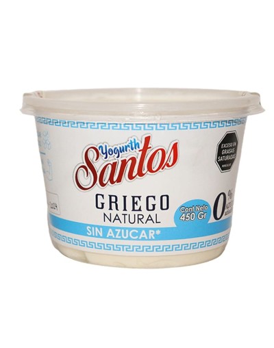 Yogurth griego santos 450g