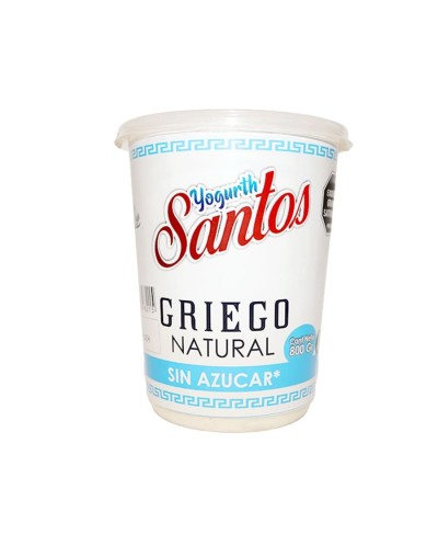 Yogurth griego santos 800g