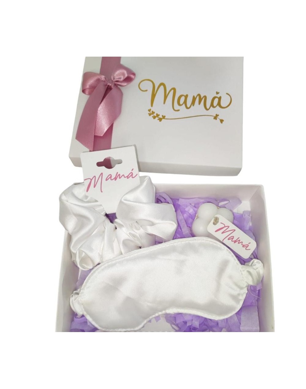 Box scrunchie mamá