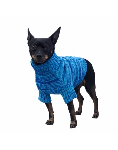 Sueteres para perritos azul 1d
