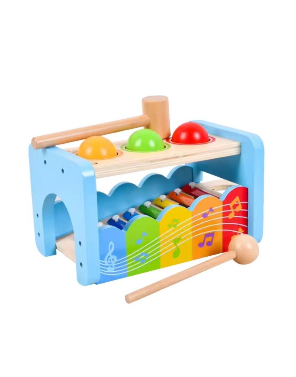 Instrumento musical en madera 