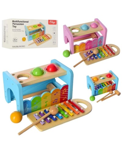 Instrumento musical en madera 