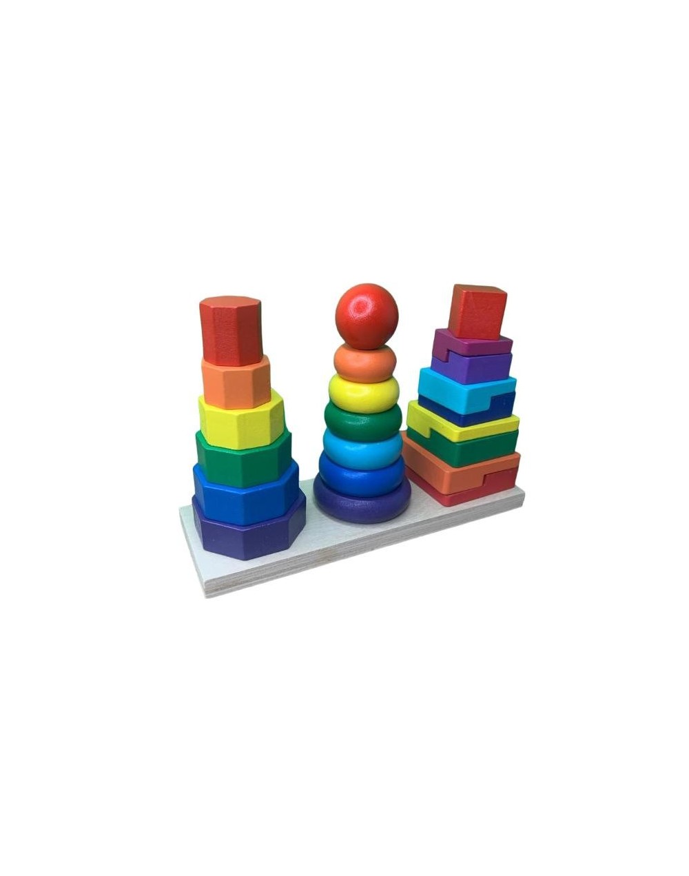 Torre arco iris x 3