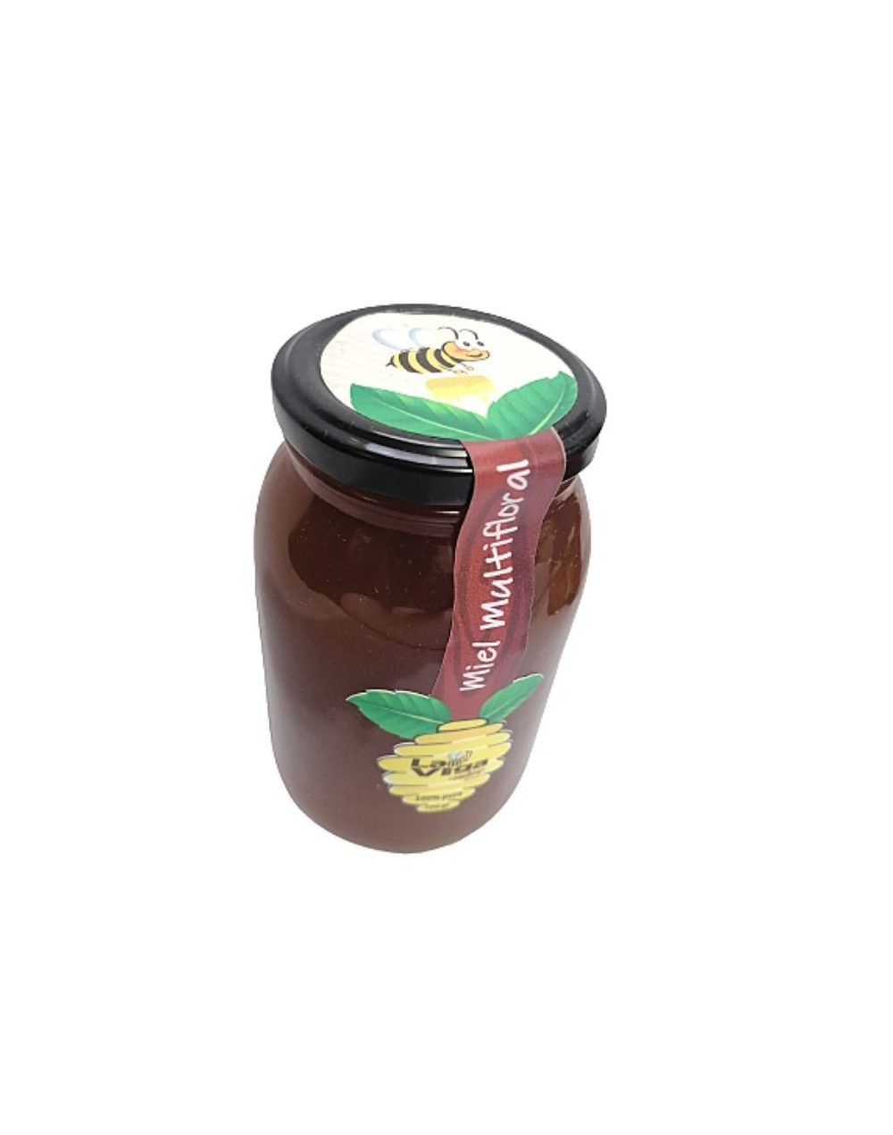 Miel de abejas multifloral. Frasco de 700 gramos.