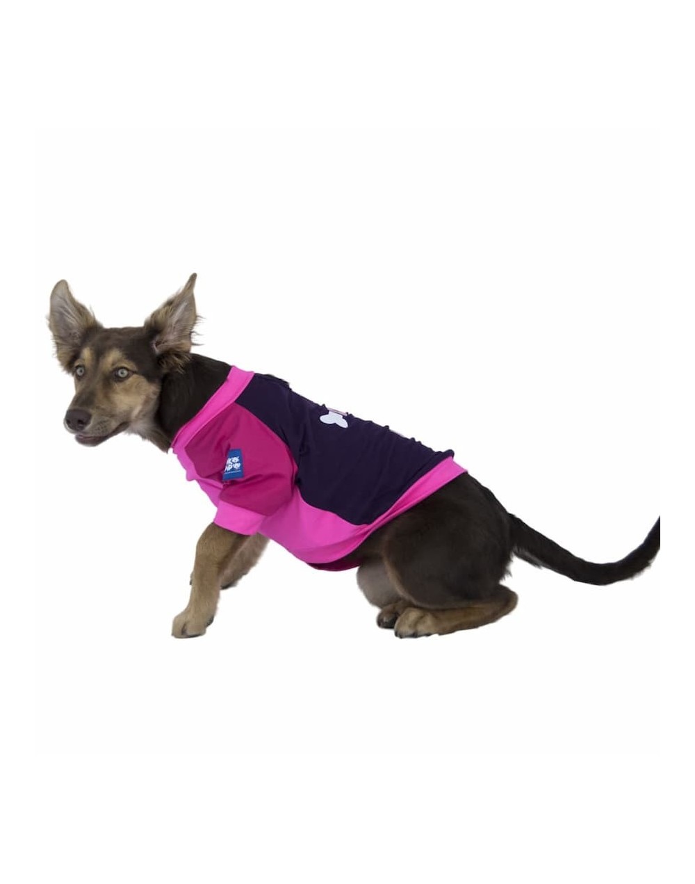 Camisetas para perros dog love morada