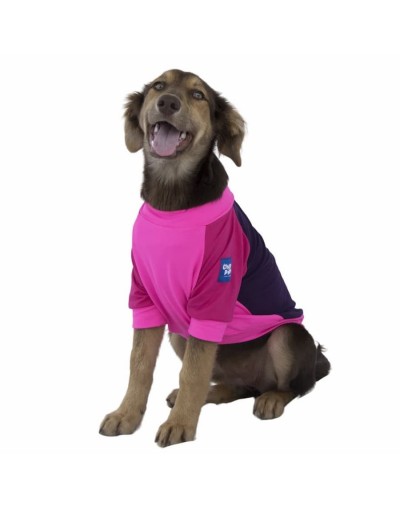 Camisetas para perros dog love morada