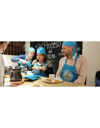 Taller prepara tu propio chocolate santafereño