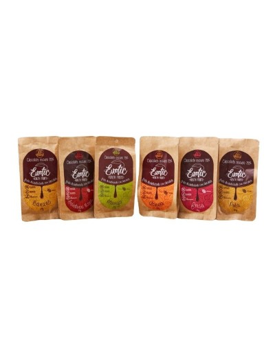 Frutas deshidratadas cubiertas con chocolate 30g
