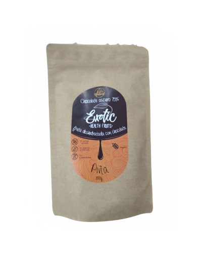 Frutas deshidratadas cubiertas con chocolate 200g