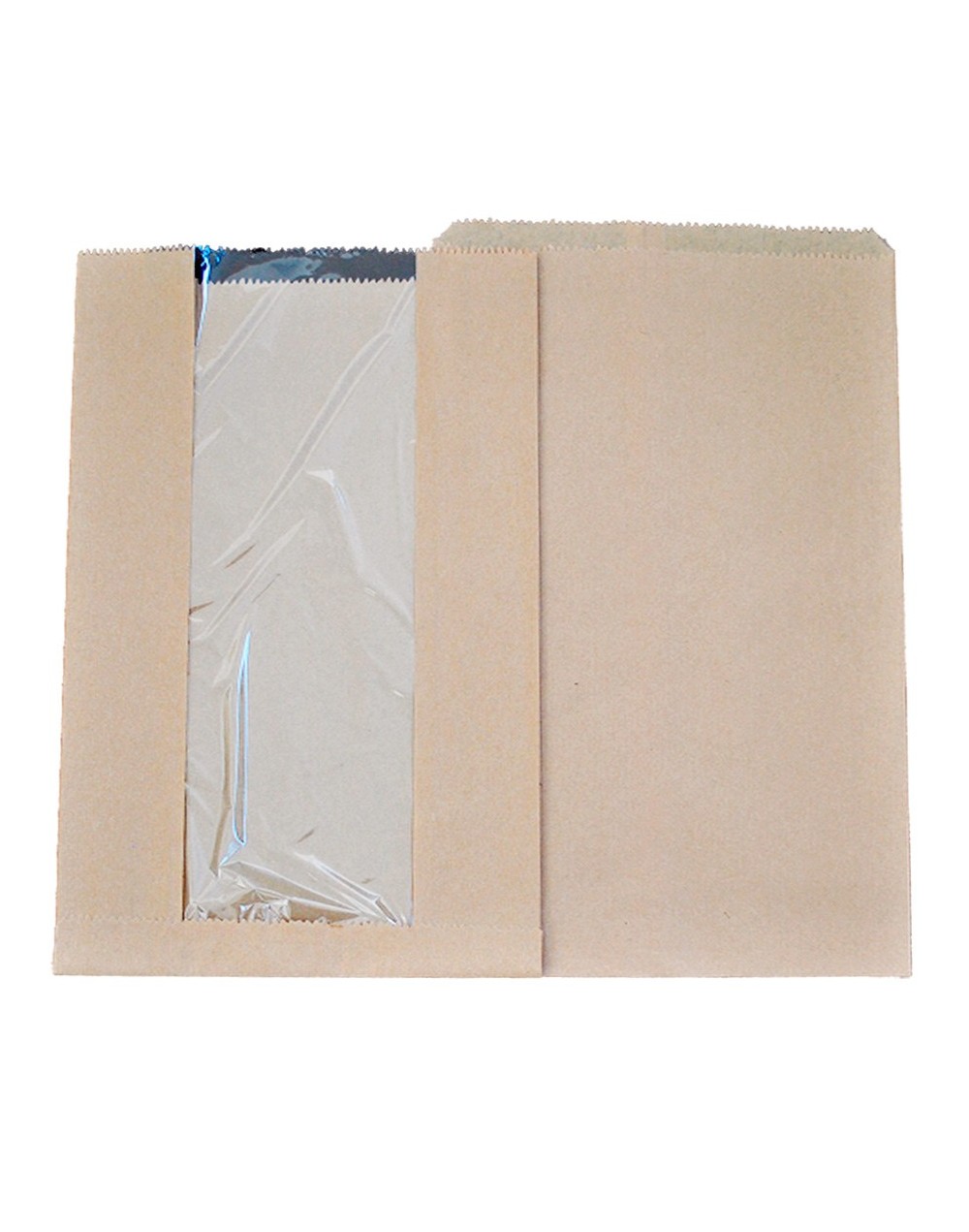 Bolsa panes varios con ventana kraft