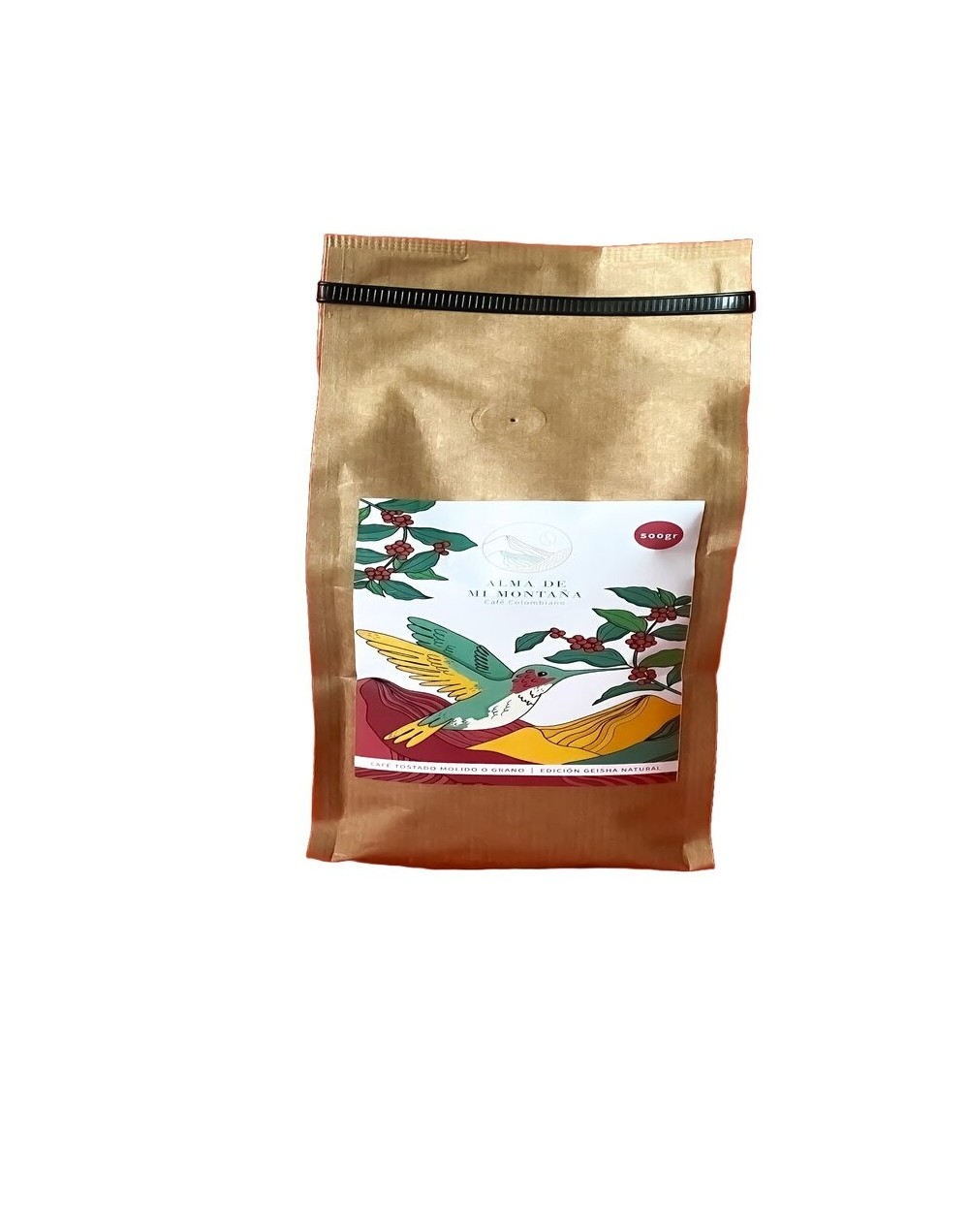 Café geisha natural molido o grano