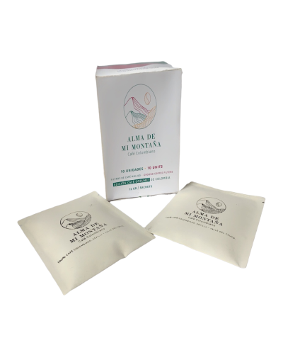 Caja de sachets gourmet 10 unidades minimo de compra 10 cajas