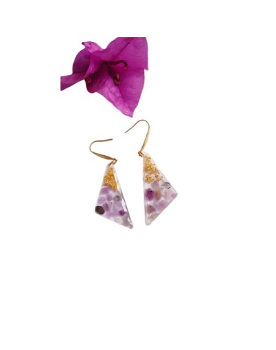 Aretes amatista