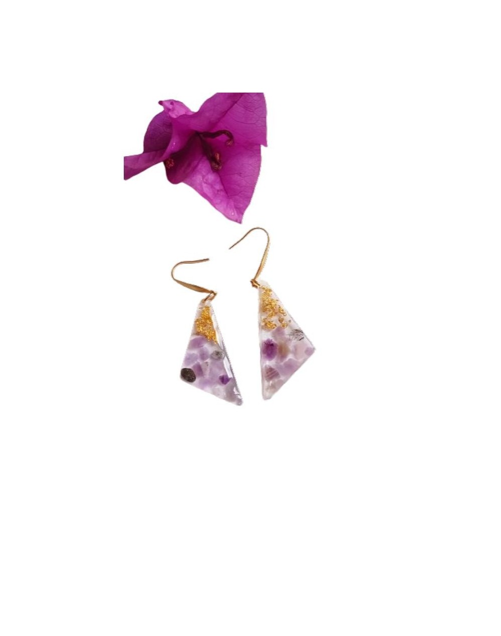 Aretes amatista