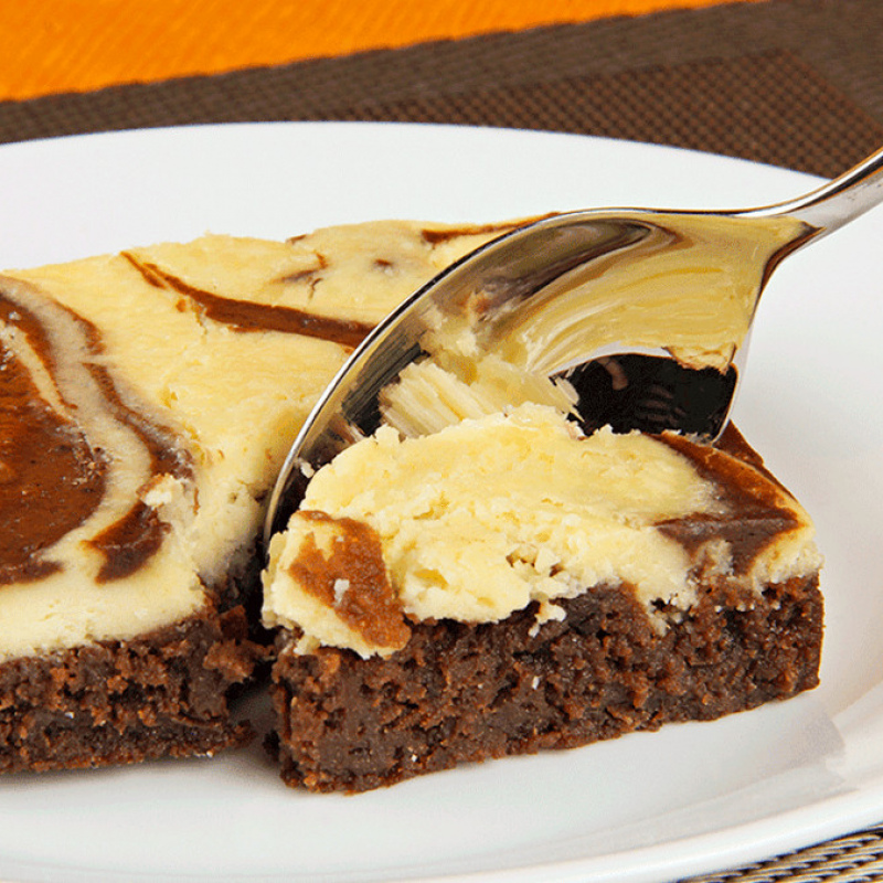 Brownie de Cheesecake