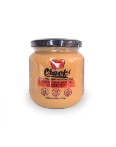 Crema de mani crunchy 220g