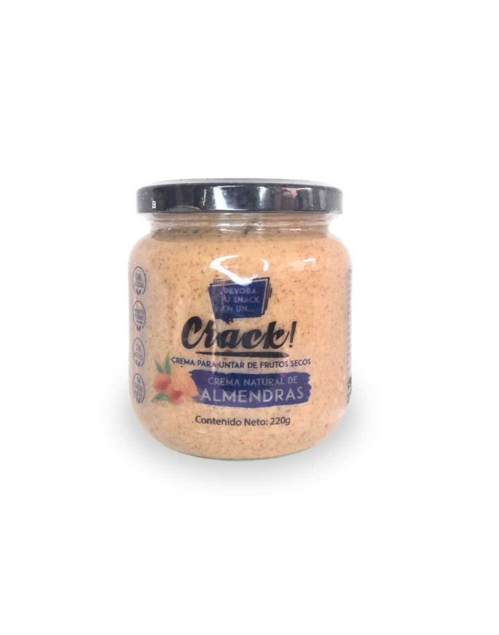 Crema de almendras 220gr