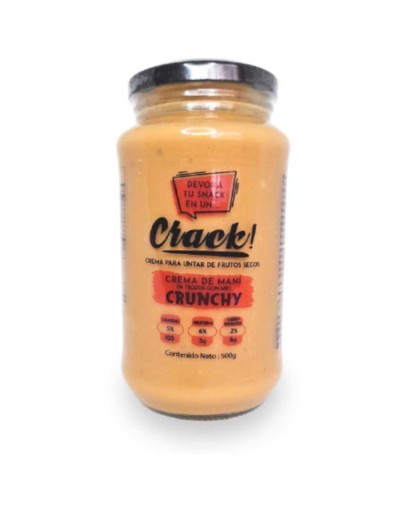 Crema de mani crunchy 500g