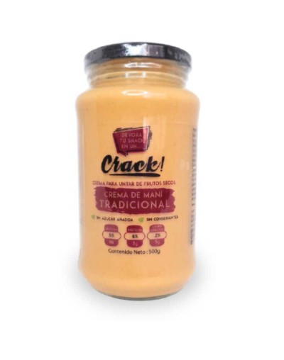 Crema de mani tradicional 500g