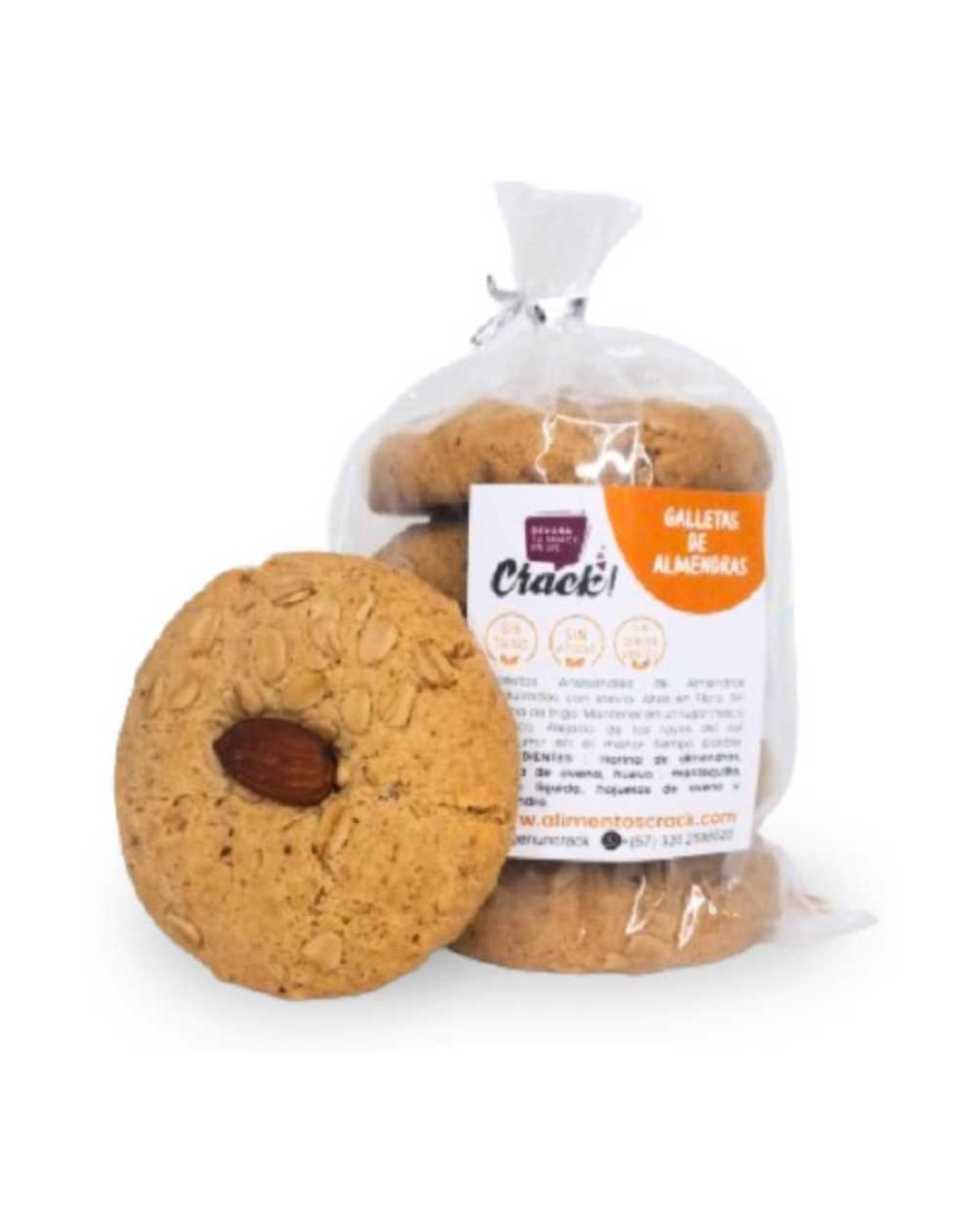 Galletas de almendras x 5