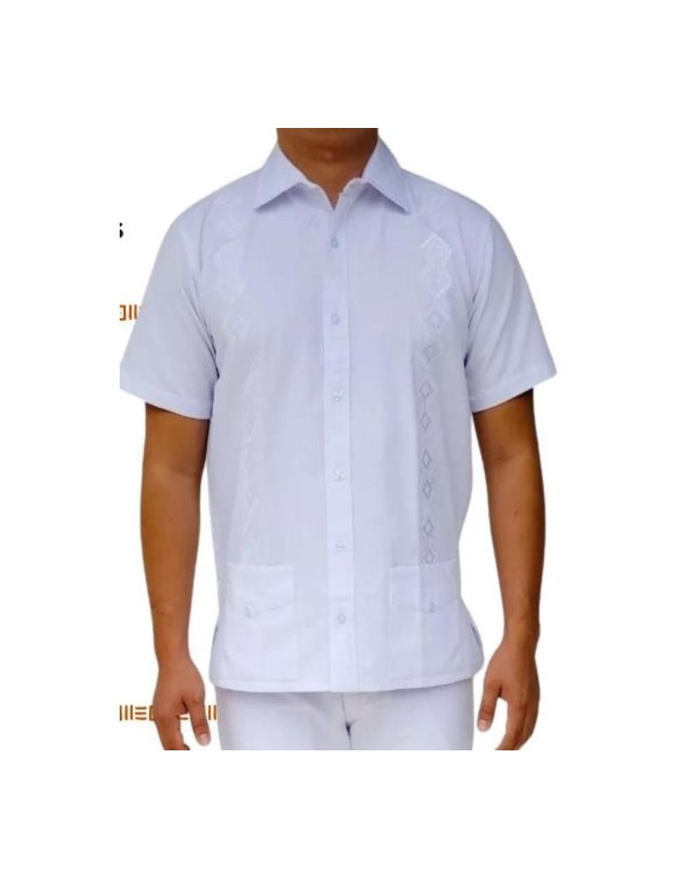 Guayabera cuello camisero
