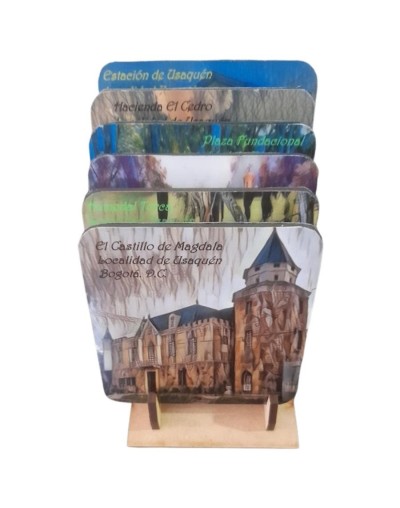 Portavasos turísticos de bogota