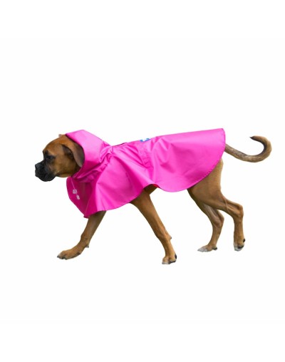 Impermeable para perro -fucsia