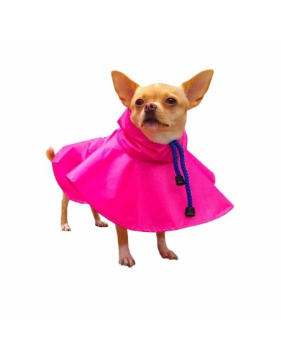 Impermeable para perro -fucsia