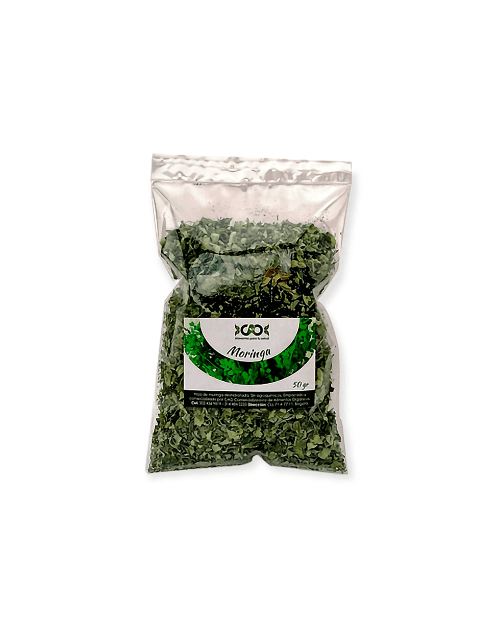 Hojas de moringa