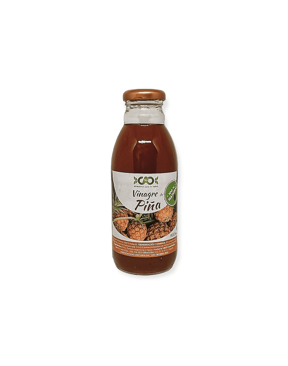Vinagre de piña por 400 ml vid