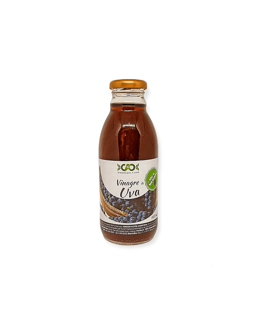 Vinagre de uva 400ml vid