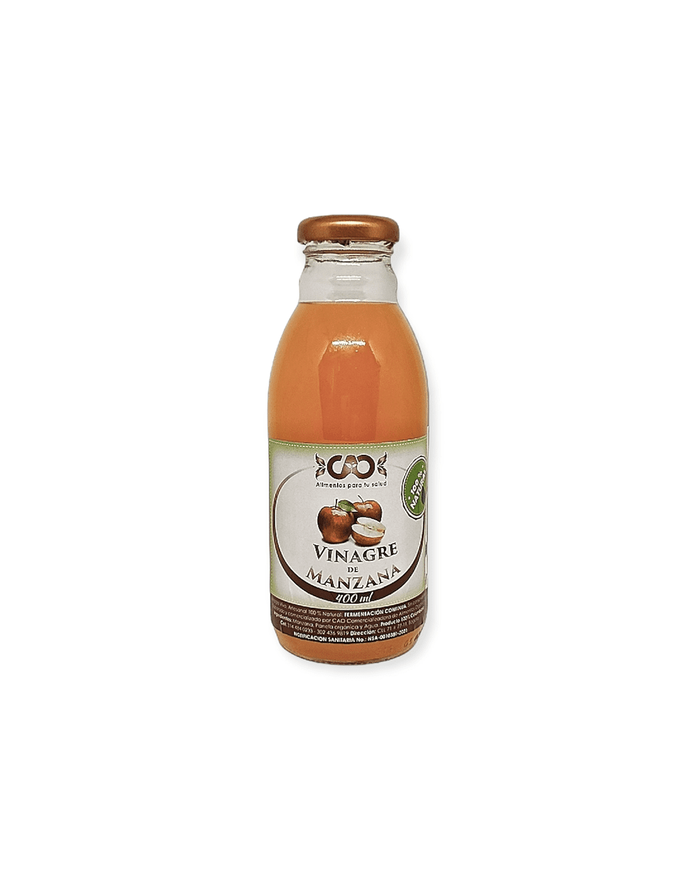 Vinagre manzana vid de 400 ml