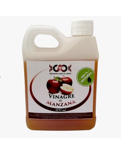 Vinagre pet manzana de 400 ml