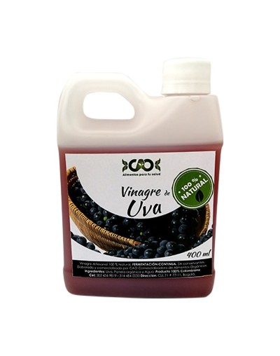 Vinagre de uva 400ml pet